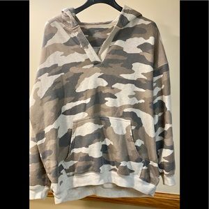 Aerie Oversized Camo Hoodie